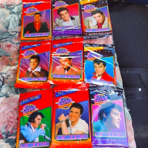 Elvis Presley Wax Pack Cards - Picture 1 of 4